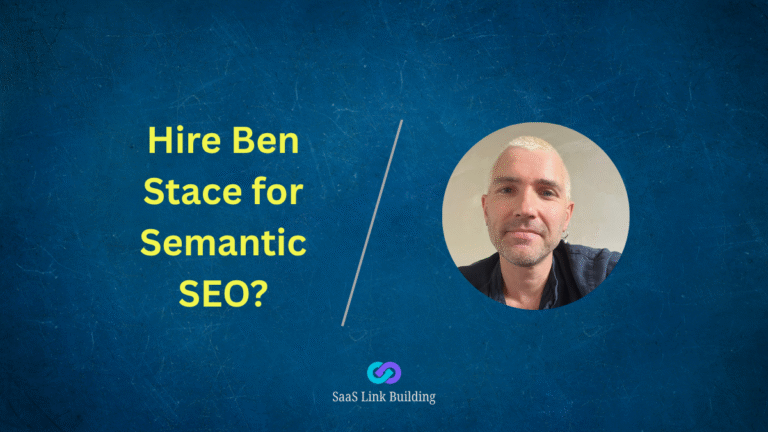 hire ben stace for semantic seo
