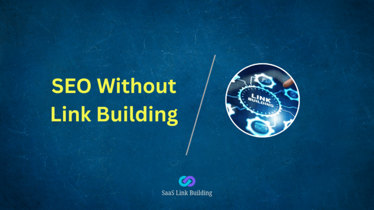 SEO Without Link Building